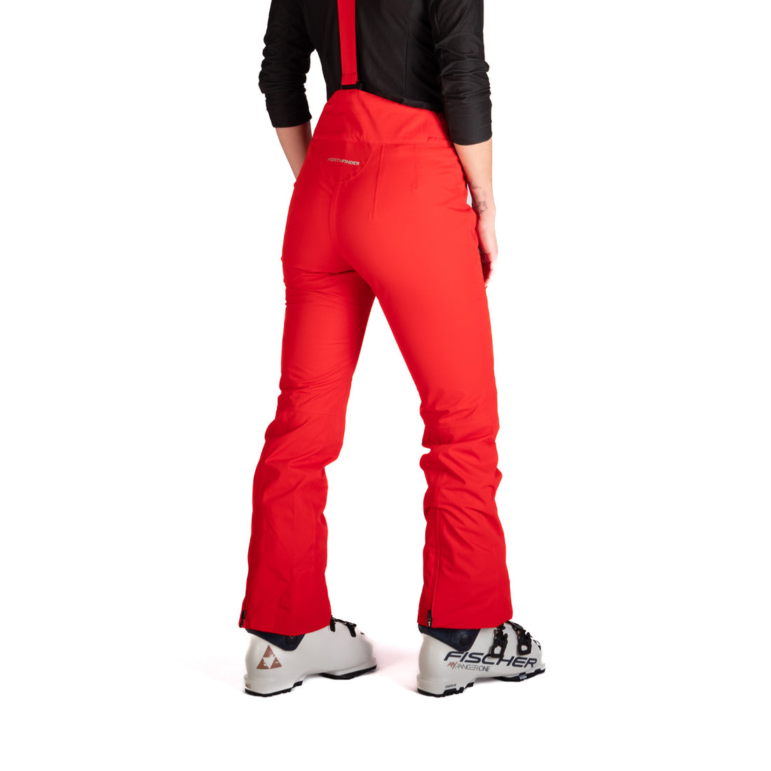 Women's comfortable ski pants with braces TAMERA
