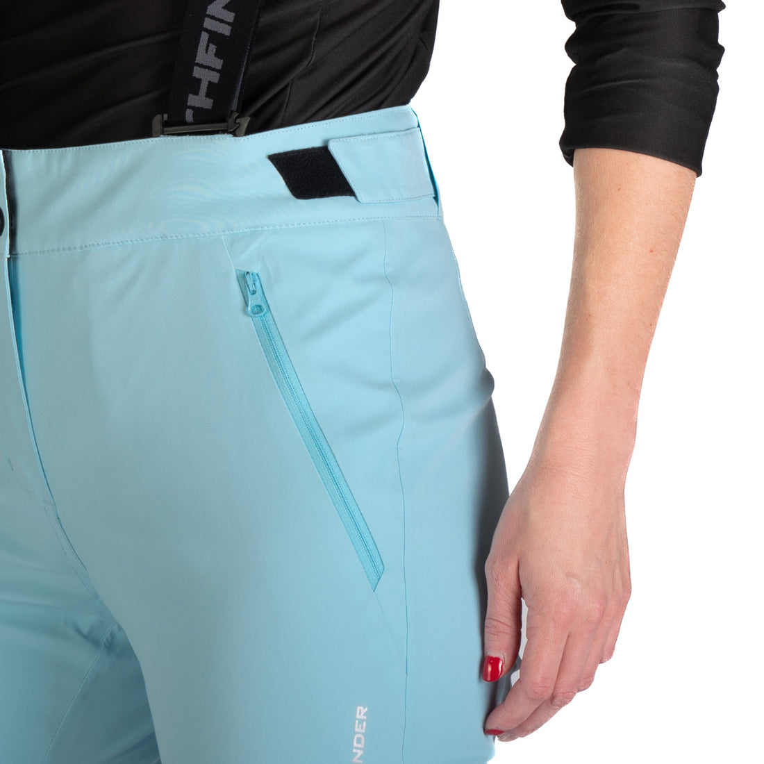 Women's comfortable ski pants with braces TAMERA