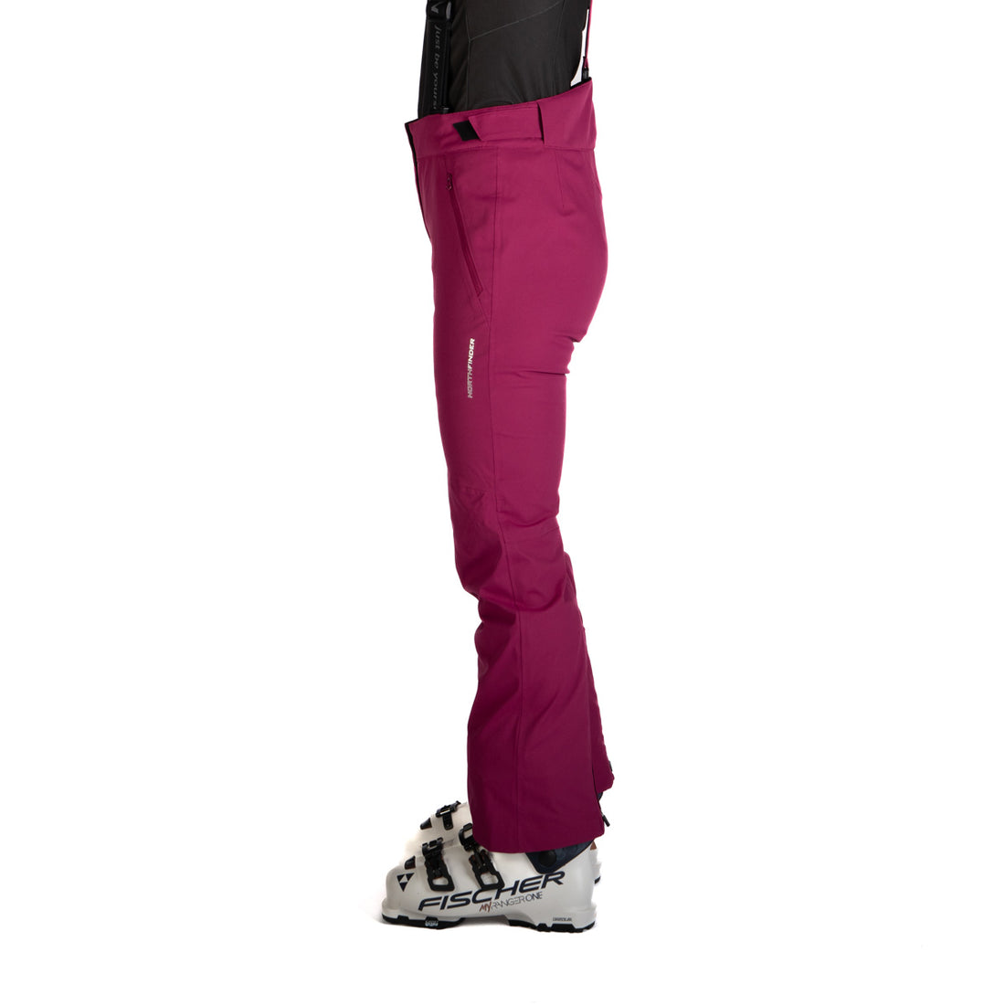 Women's comfortable ski pants with braces TAMERA