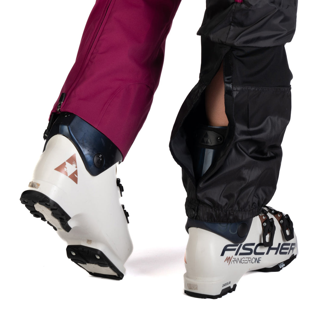 Women's comfortable ski pants with braces TAMERA