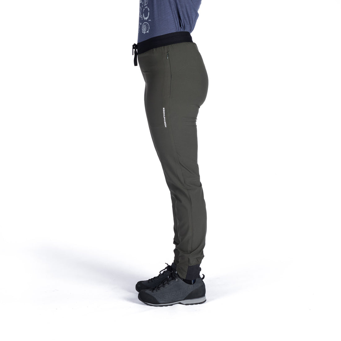  Women's elastic lightweight loose fit trousers TRACIE