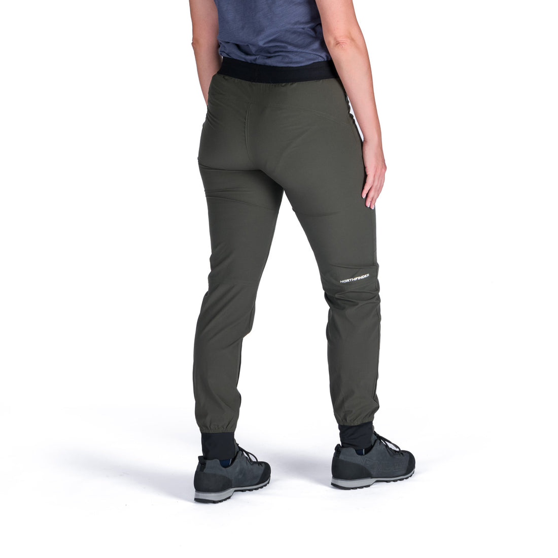  Women's elastic lightweight loose fit trousers TRACIE