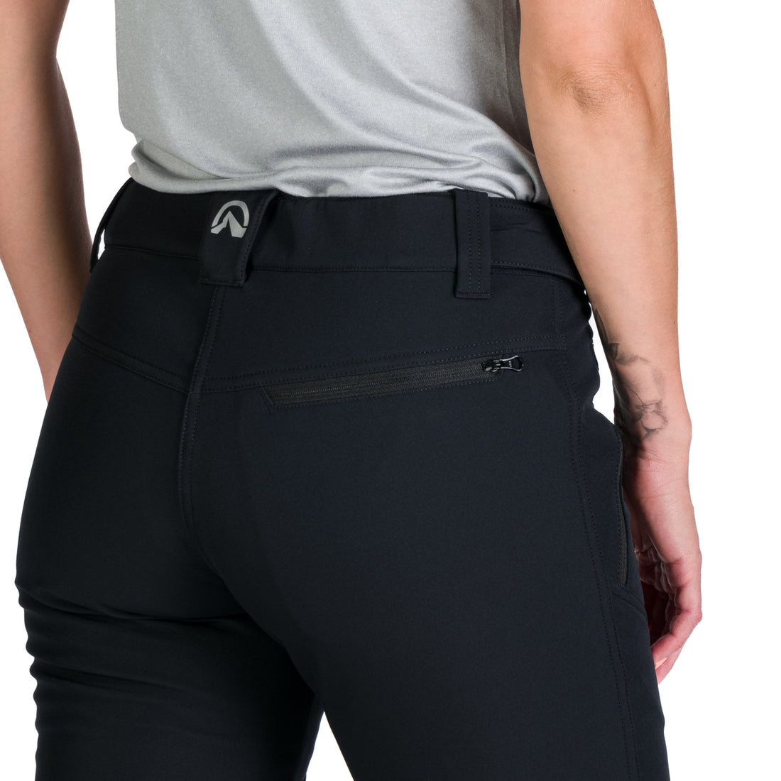 Women's elastic warmed softshell pants PLARET