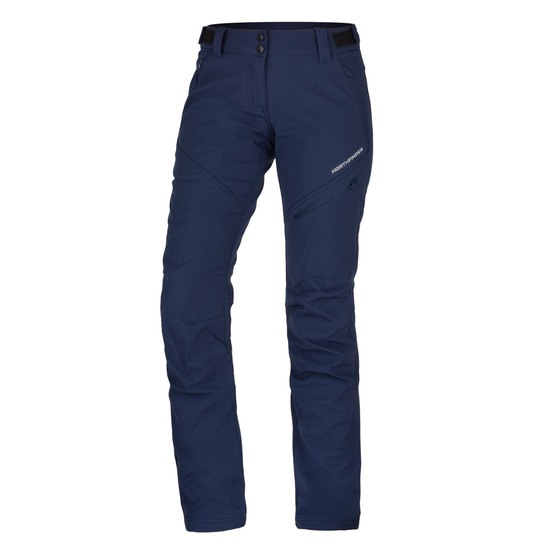 Women's elastic warmed softshell pants PLARET