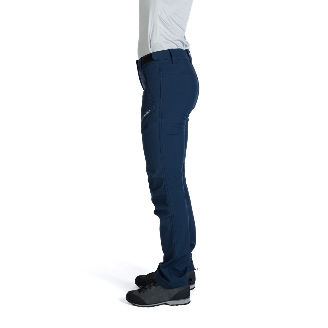 Women's elastic warmed softshell pants PLARET
