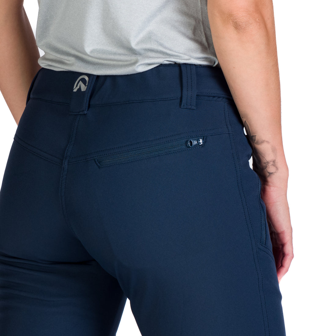 Women's elastic warmed softshell pants PLARET