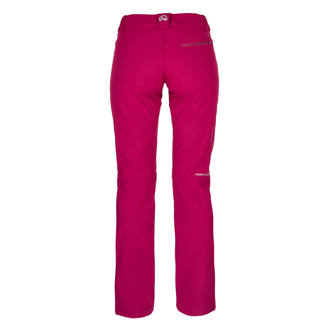 Women's elastic warmed softshell pants PLARET