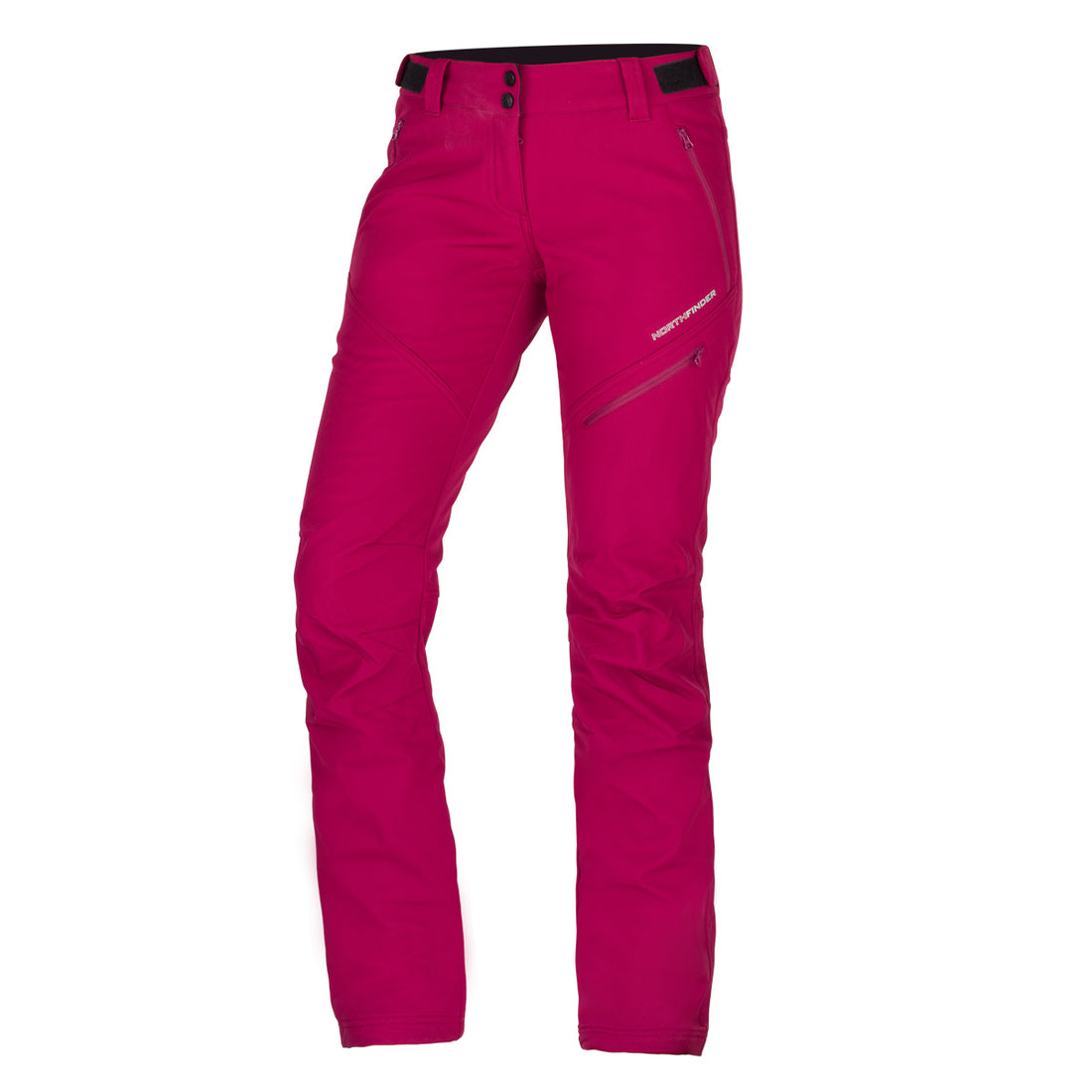 Women's elastic warmed softshell pants PLARET