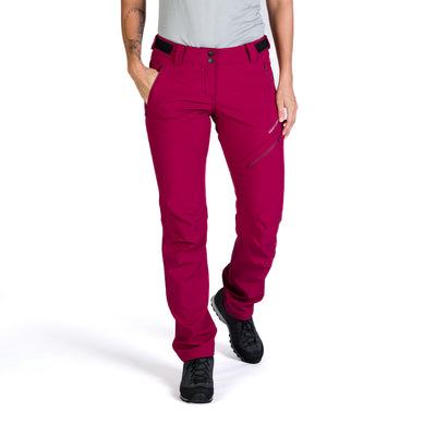 Women's elastic warmed softshell pants PLARET