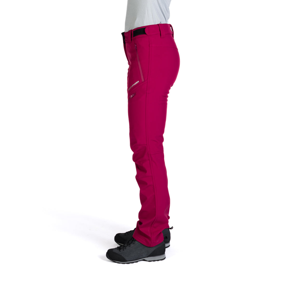 Women's elastic warmed softshell pants PLARET