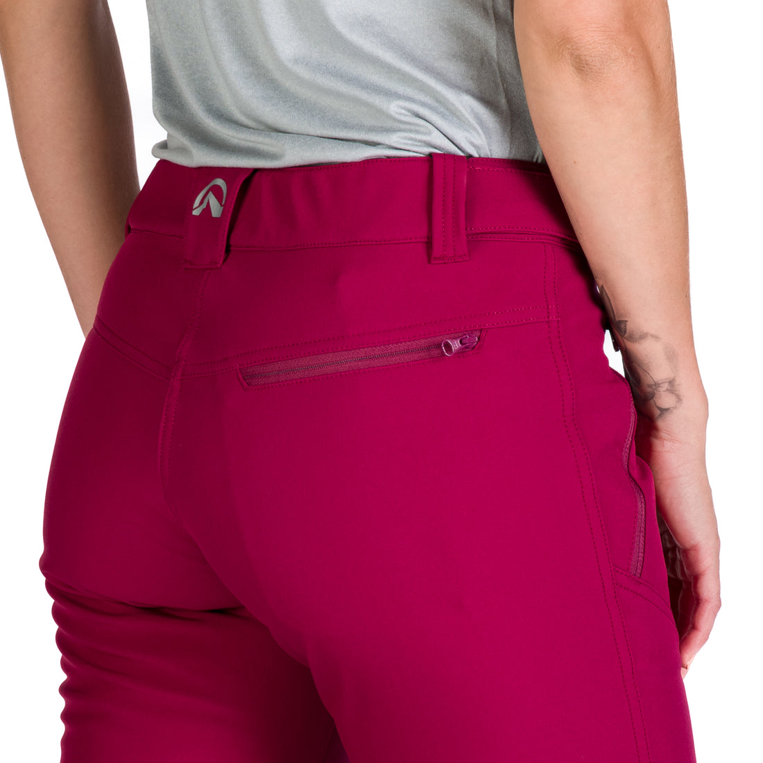 Women's elastic warmed softshell pants PLARET