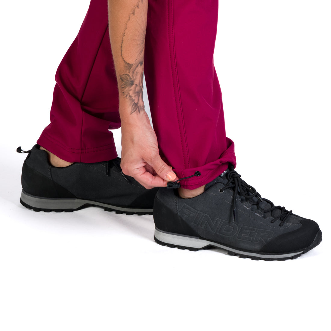 Women's elastic warmed softshell pants PLARET