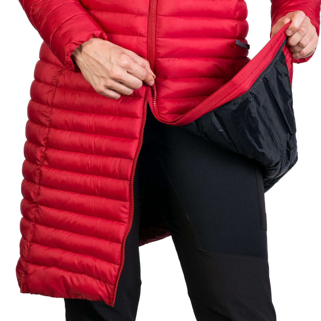 Women's elongated sports jacket BOBBIE