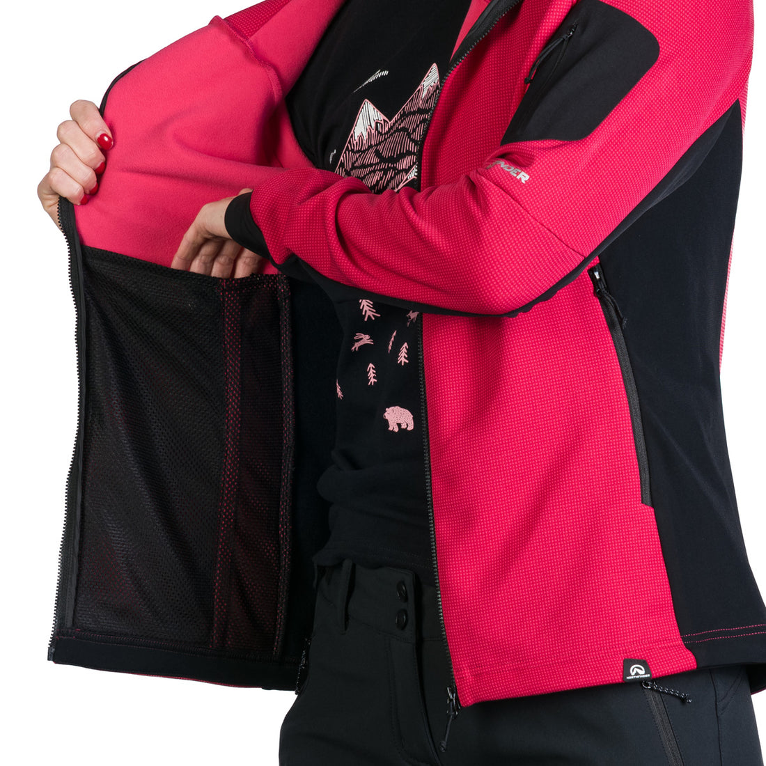 Women's fleece sweatshirt DARLA