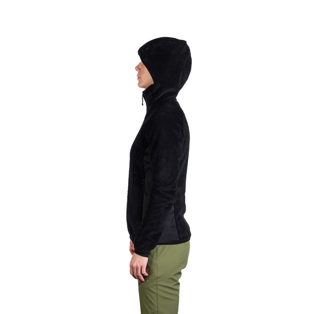 Women's fleece warm sweatshirt CARLENE
