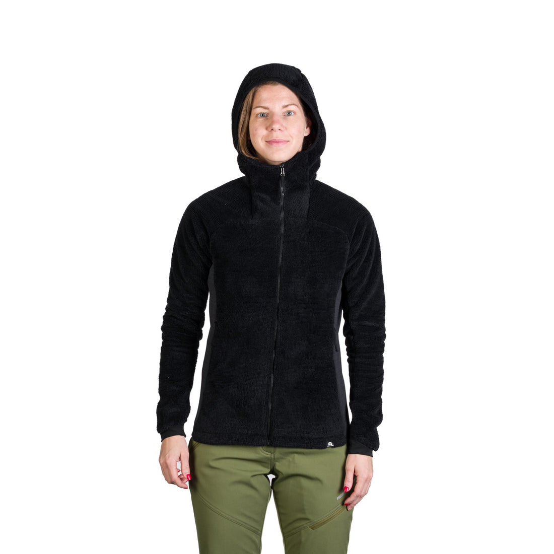Women's fleece warm sweatshirt CARLENE