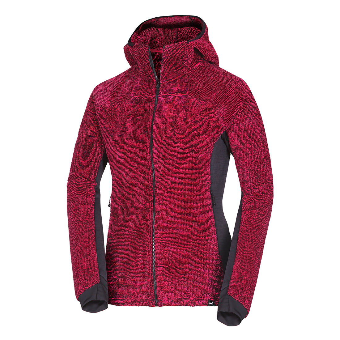 Women's fleece warm sweatshirt CARLENE
