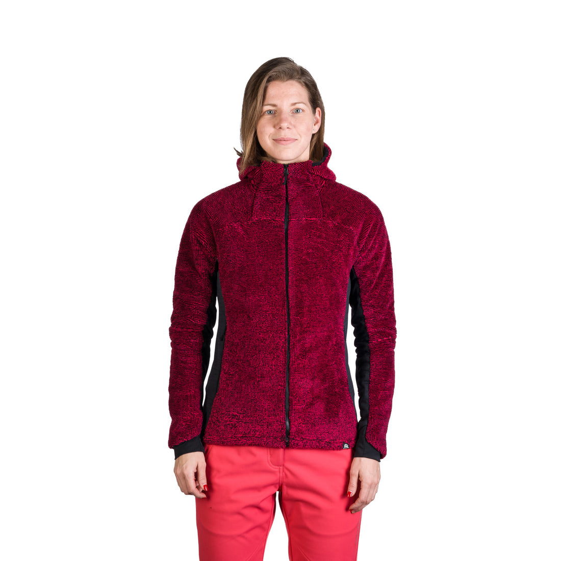 Women's fleece warm sweatshirt CARLENE