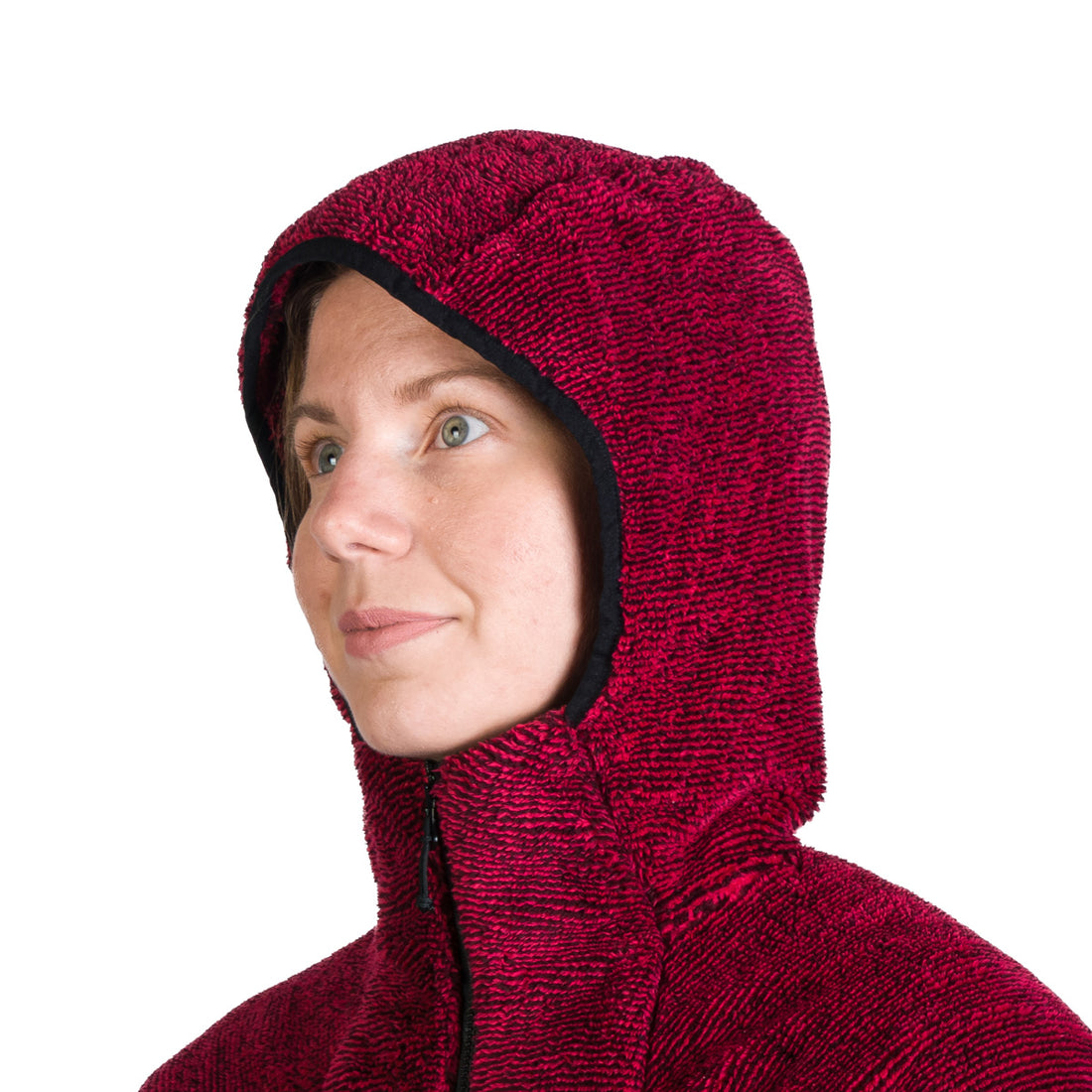 Women's fleece warm sweatshirt CARLENE