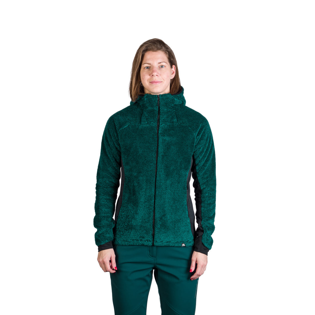 Women's fleece warm sweatshirt CARLENE