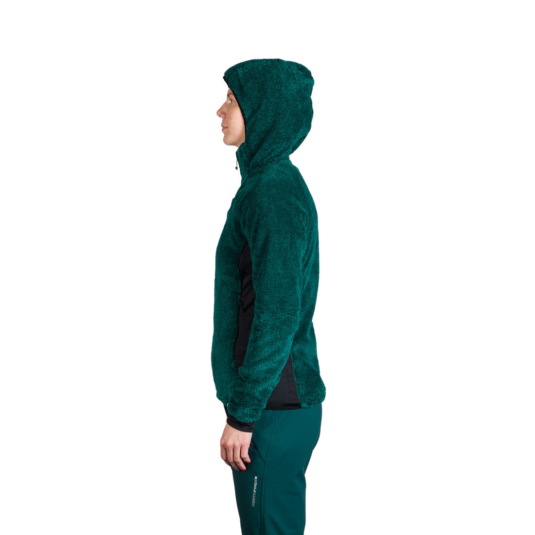 Women's fleece warm sweatshirt CARLENE