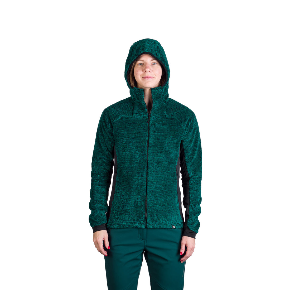 Women's fleece warm sweatshirt CARLENE