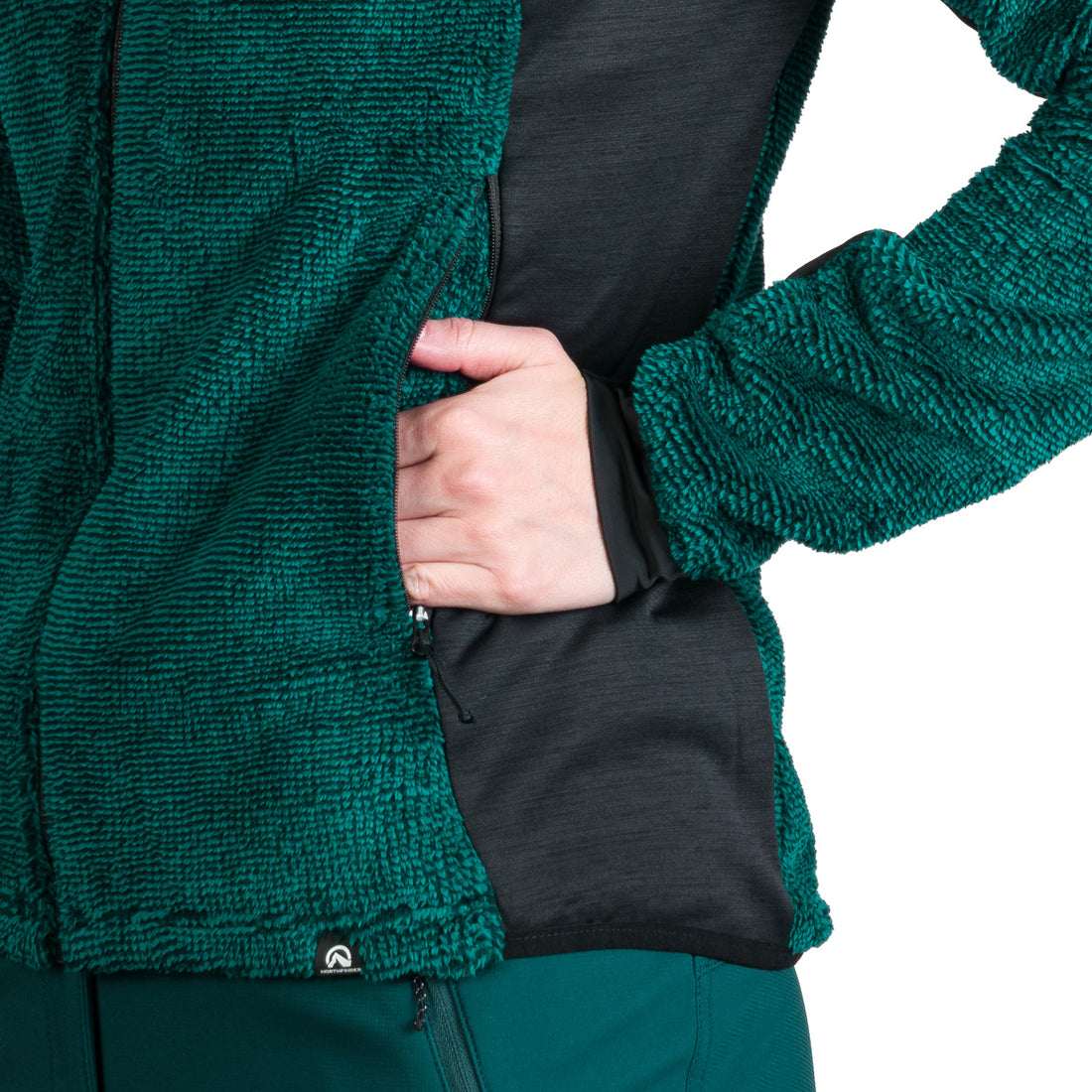 Women's fleece warm sweatshirt CARLENE