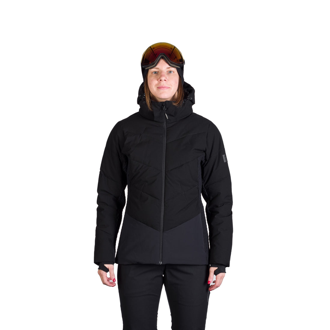Women's fully printed insulated LIZ ski jacket