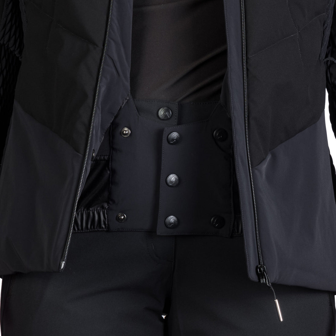 Women's fully printed insulated LIZ ski jacket