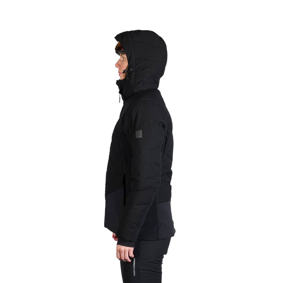 Women's fully printed insulated LIZ ski jacket