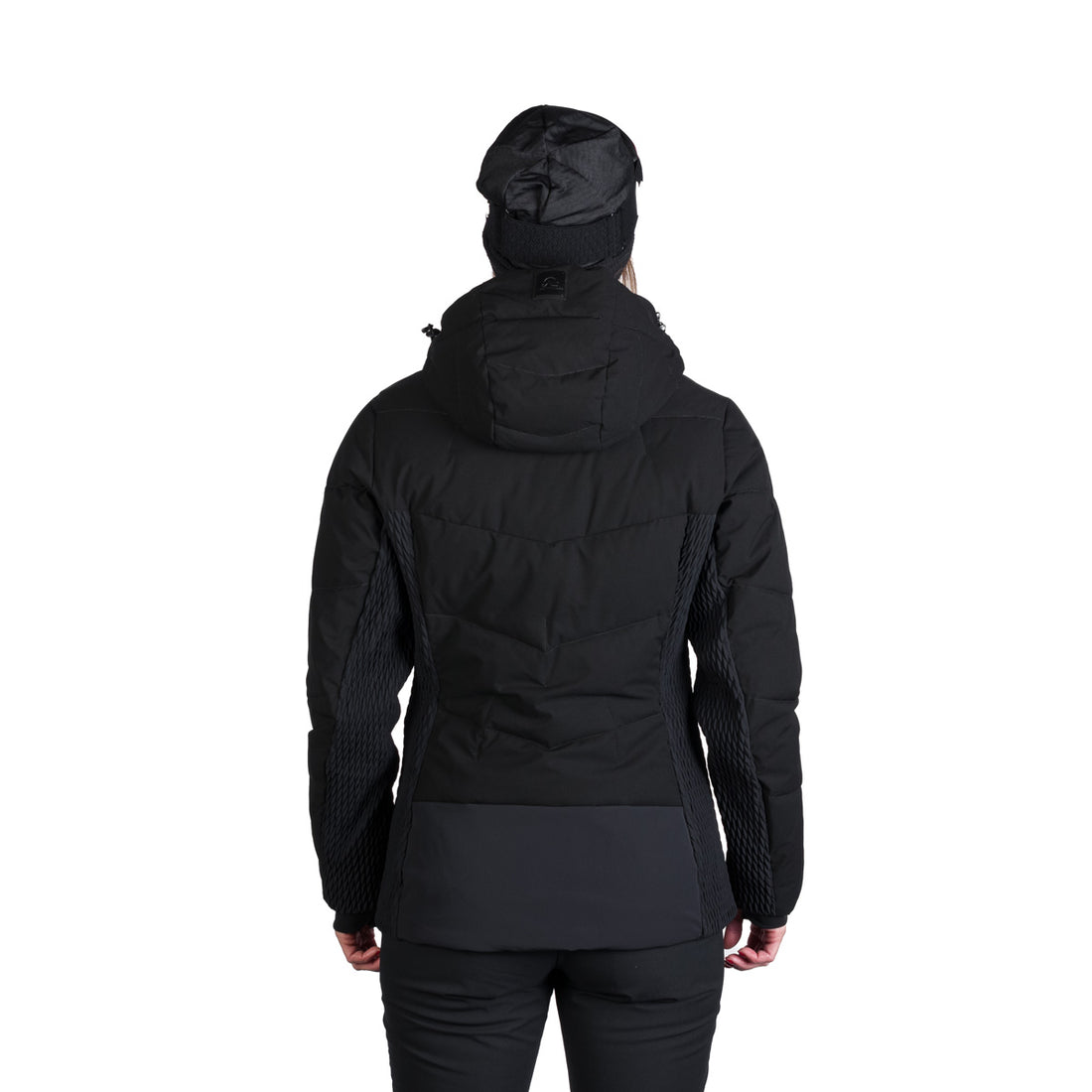 Women's fully printed insulated LIZ ski jacket