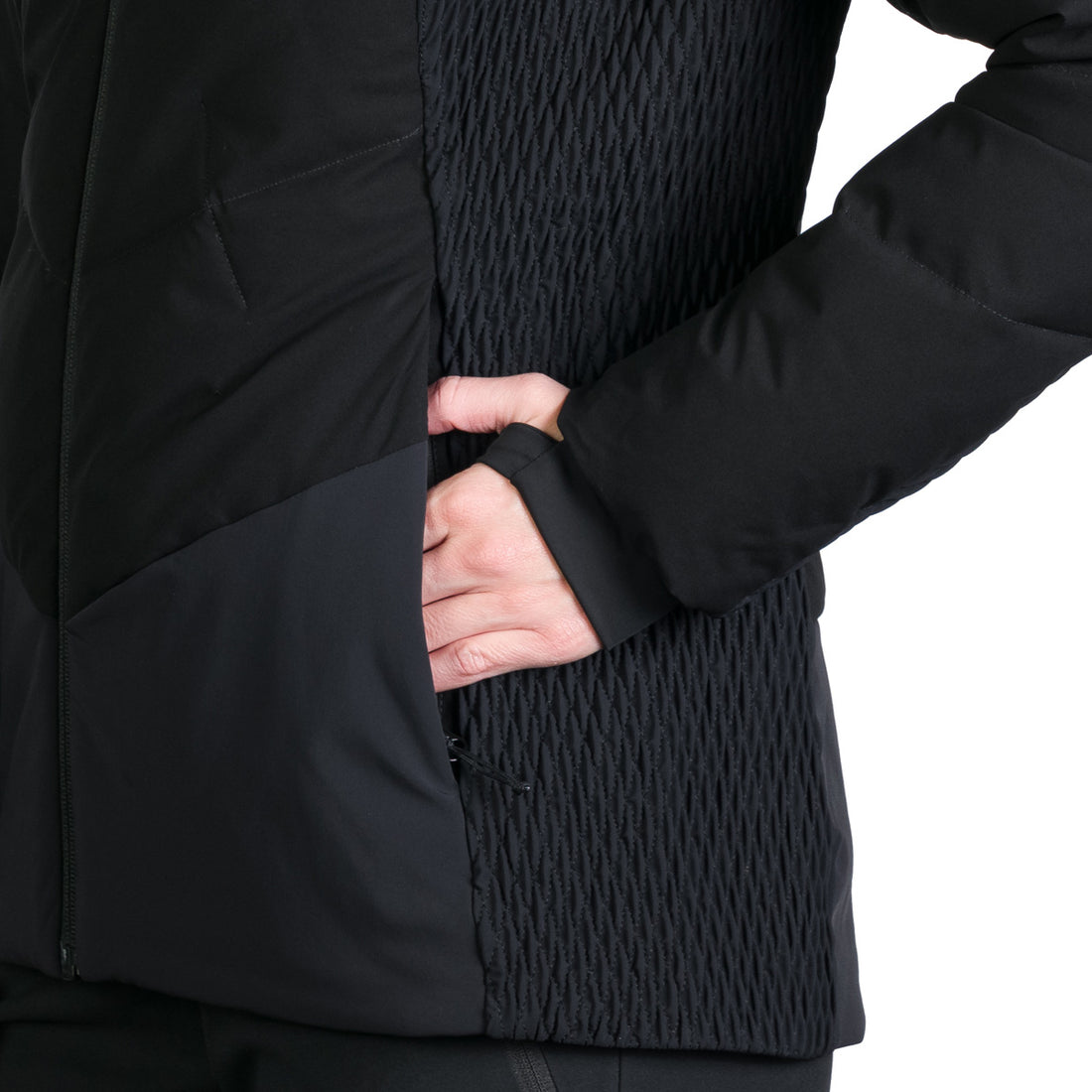 Women's fully printed insulated LIZ ski jacket