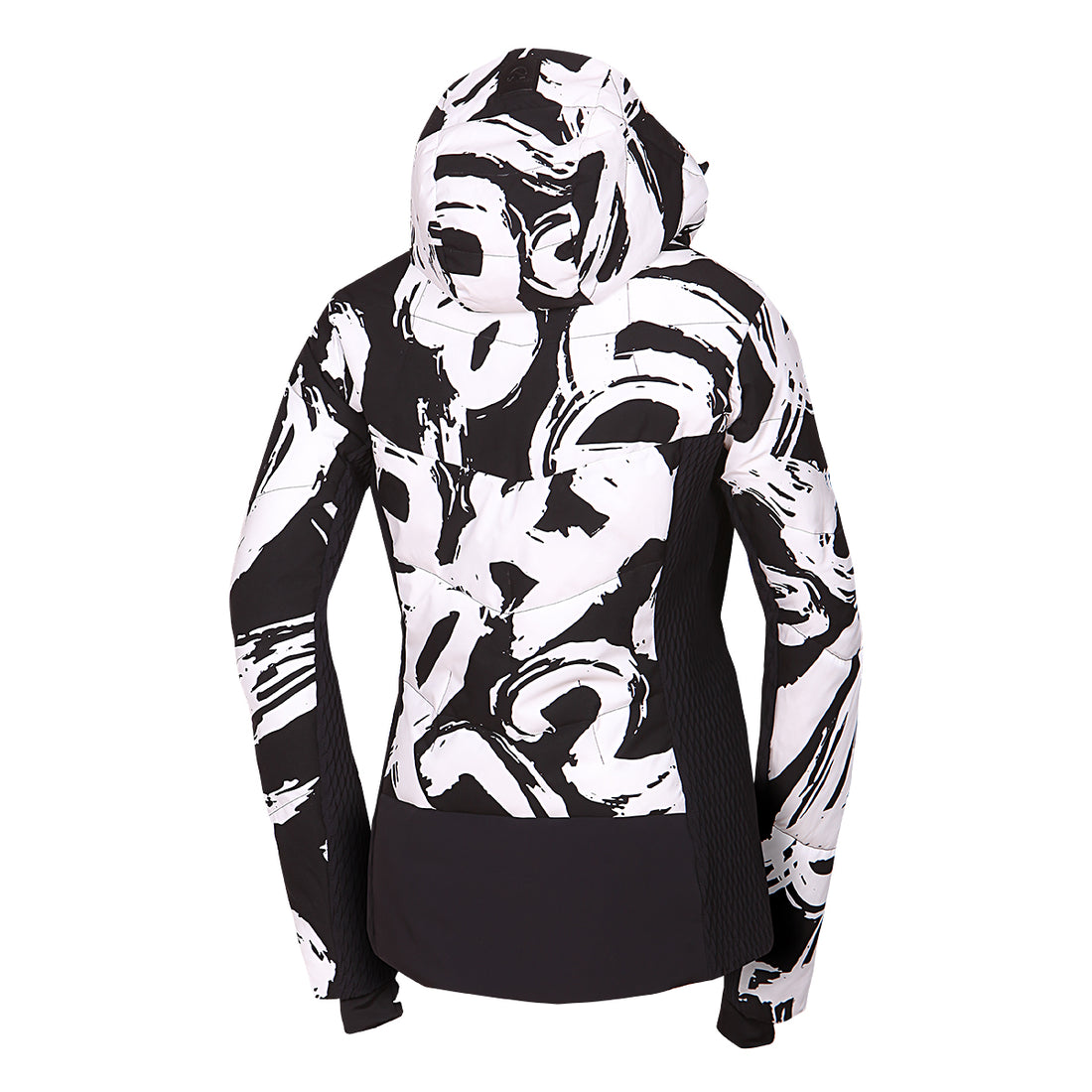 Women's fully printed insulated LIZ ski jacket