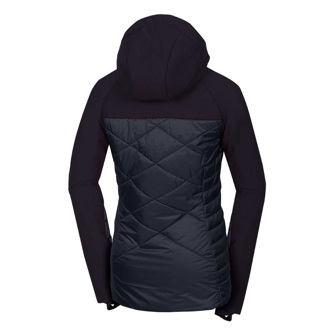 Women's hiking hybrid jacket with DEANNE softshell