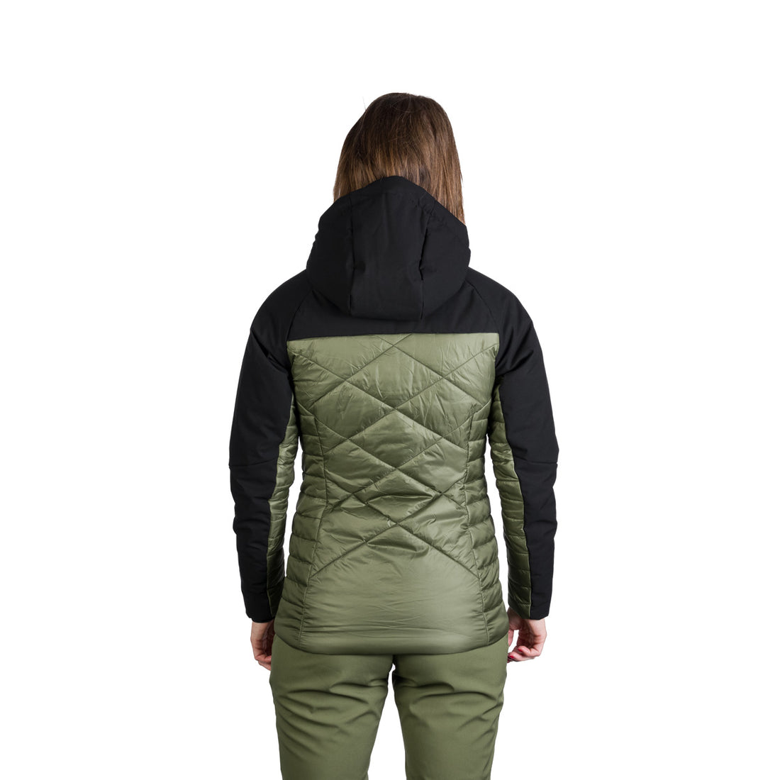 Women's hiking hybrid jacket with DEANNE softshell