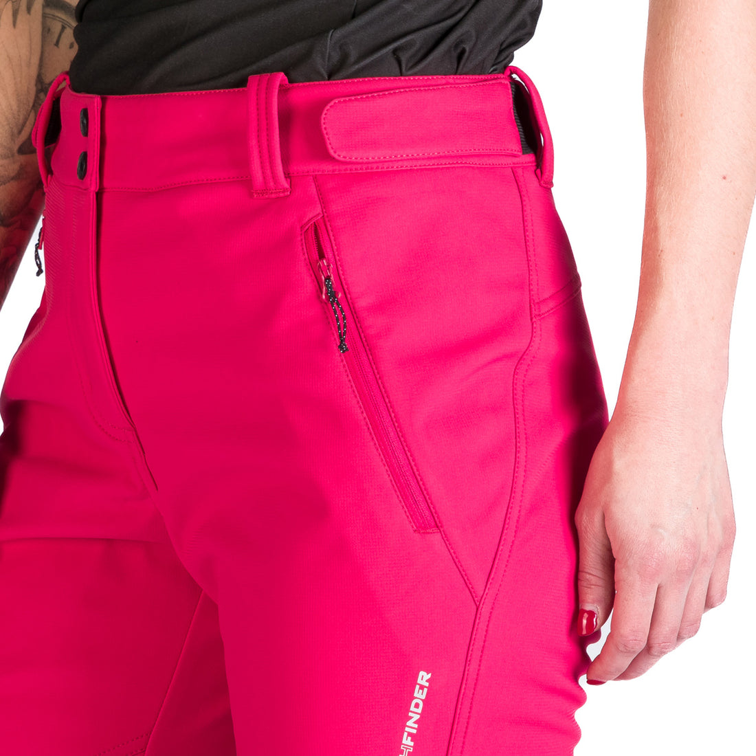 Women's hiking softshell pants JAYNE