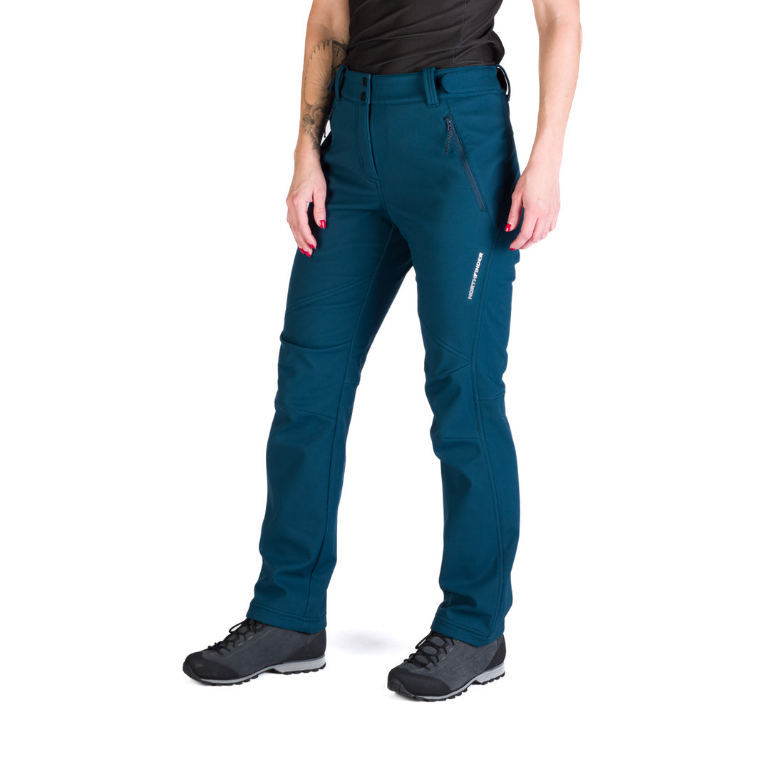 Women's hiking softshell pants JAYNE