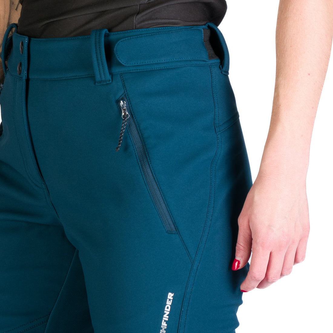 Women's hiking softshell pants JAYNE
