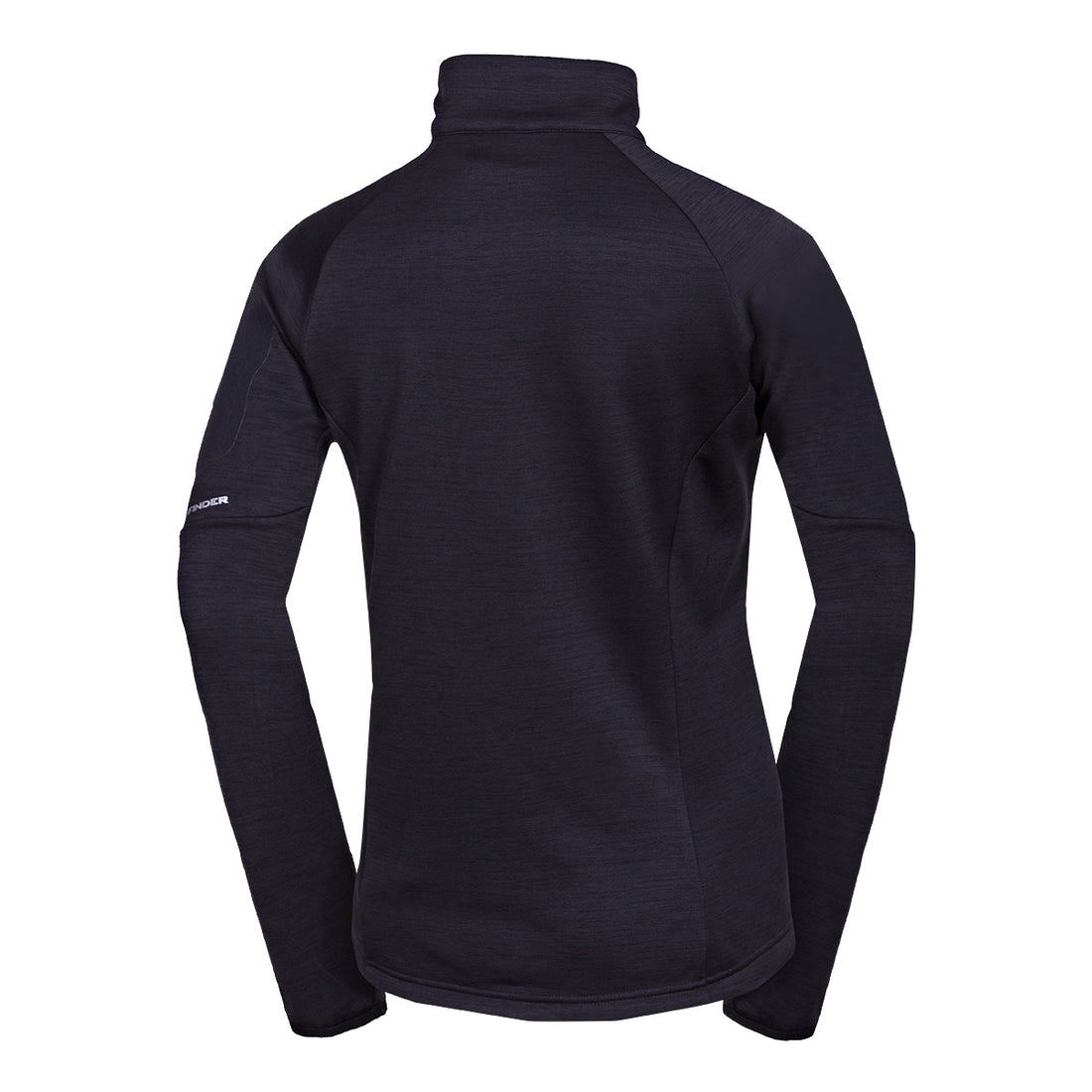 Women's hiking sweatshirt made of melange TAMARA fleece