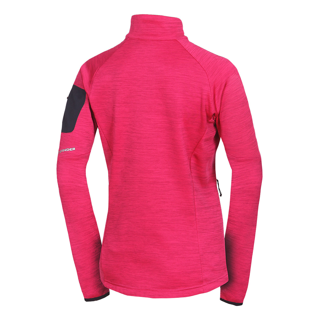 Women's hiking sweatshirt made of melange TAMARA fleece