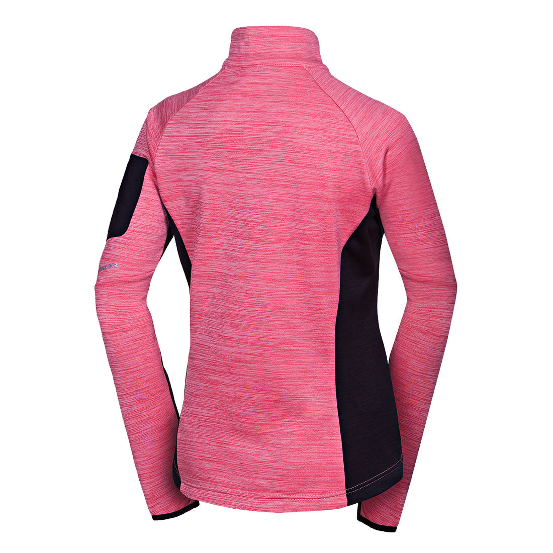 Women's hiking sweatshirt made of melange TAMARA fleece
