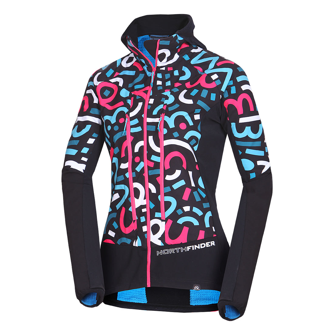 Women's hybrid ski-touring jacket Polartec® KRIZNA 2