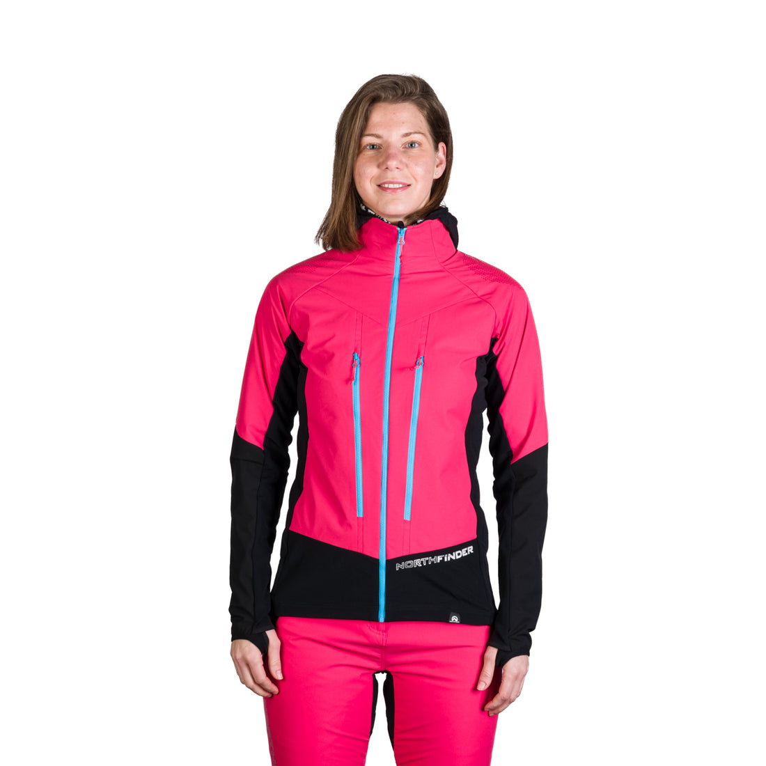 Women's hybrid ski-touring jacket Polartec® KRIZNA 2