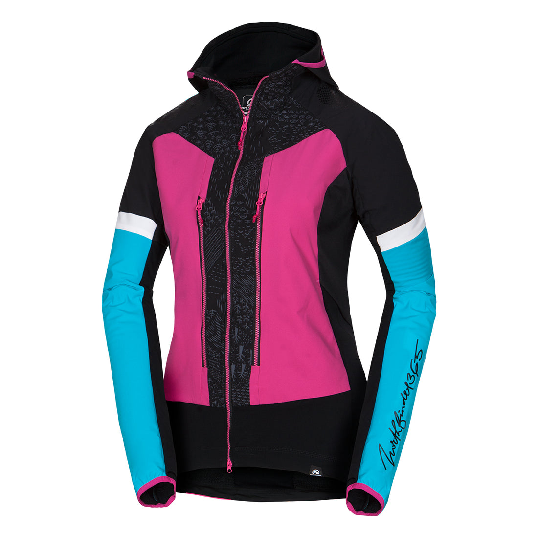 Women's hybrid ski-touring jacket Polartec® KRIZNA