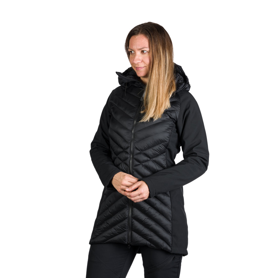 Women's insulated hybrid jacket GINGER