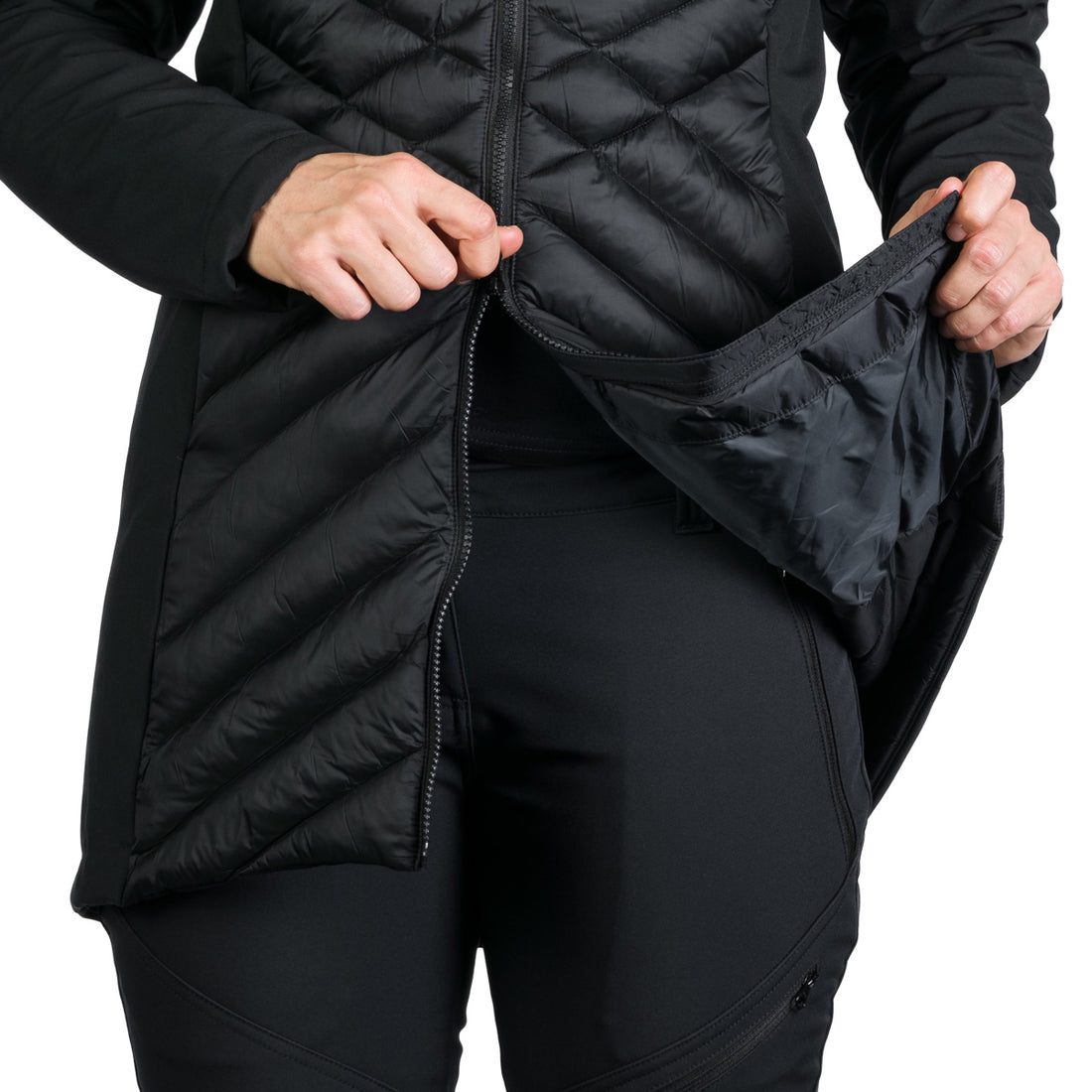 Women's insulated hybrid jacket GINGER