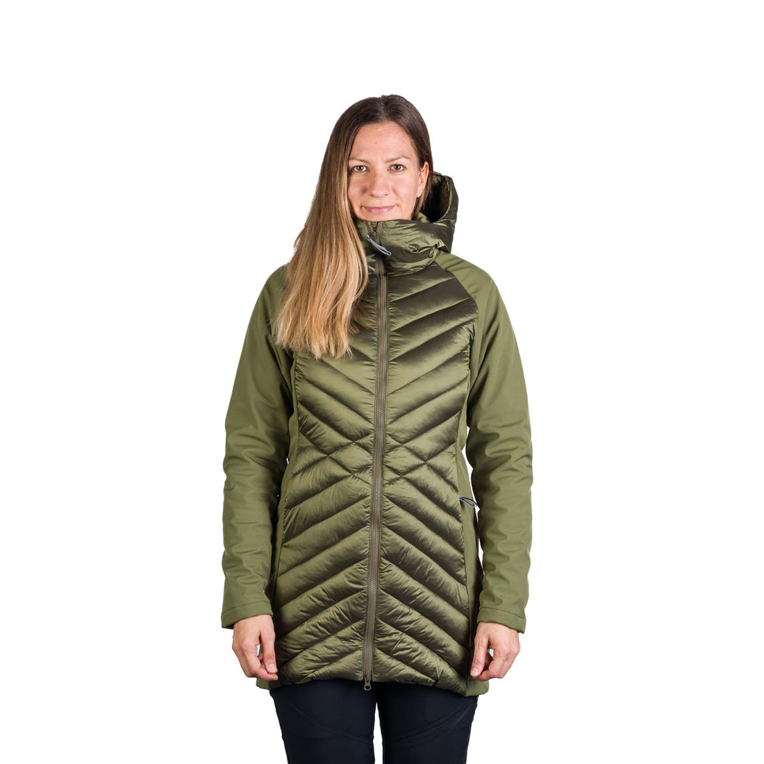 Women's insulated hybrid jacket GINGER