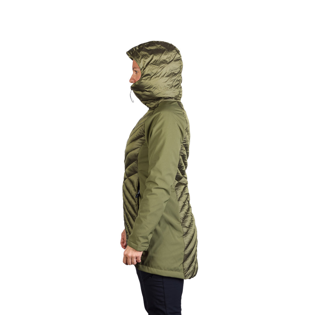 Women's insulated hybrid jacket GINGER