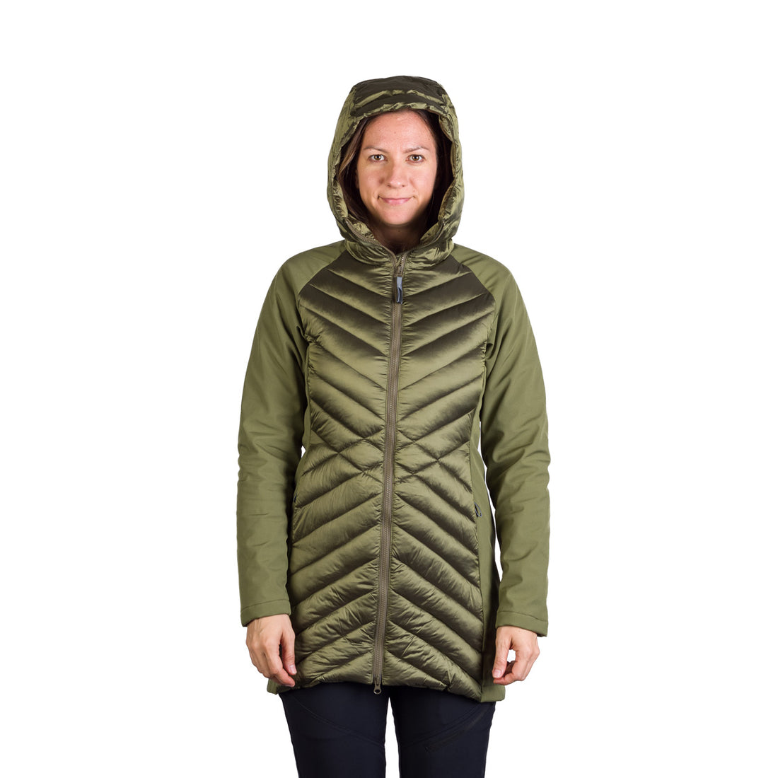 Women's insulated hybrid jacket GINGER