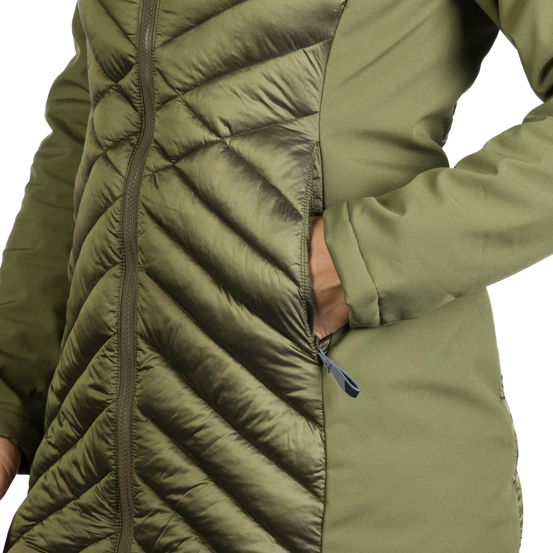 Women's insulated hybrid jacket GINGER